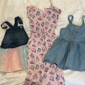 My little pony Jumpsuit and Denim Dresses Set